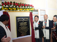 Chief Minister inaugurates Sohiong C and R D Block, Meghalaya