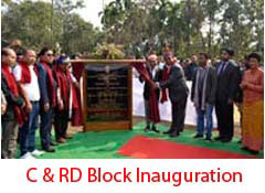 C and R D Block Inauguration